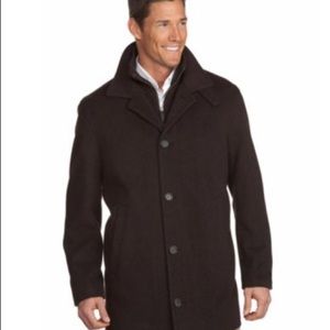 NWOT Men’s Daniel Cremieux Over Coat Grey XL